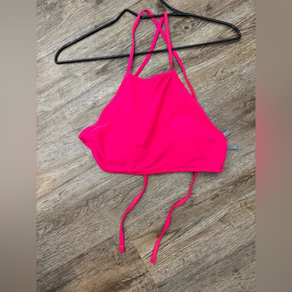 Aerie Hot Pink Bikini Top